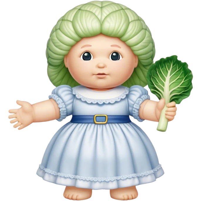 cabbage patch doll emoji