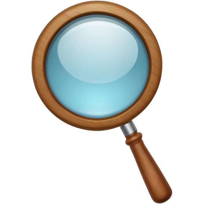 Magnifier emoji