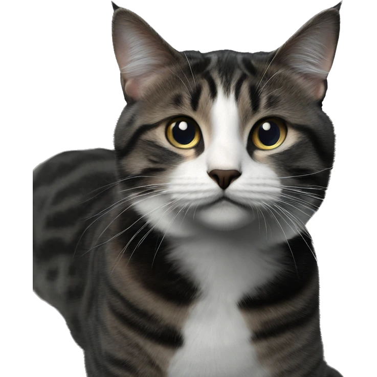 curious cat in collar emoji