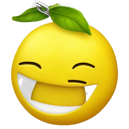 lemon on a chain emoji
