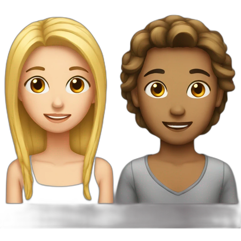 couple fille emoji