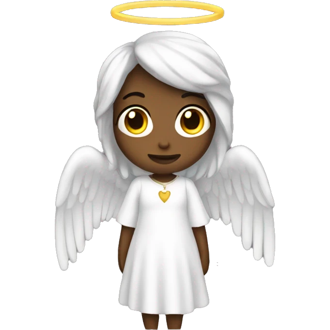 angel girl emoji