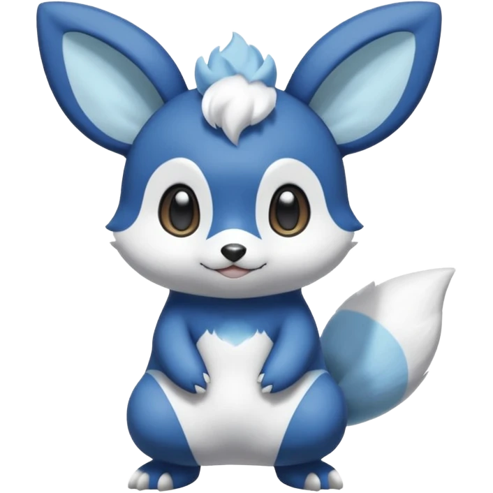 Shiny Minccino-Piplup-Oshawott-Meowstic-Hybrid (Full body) emoji