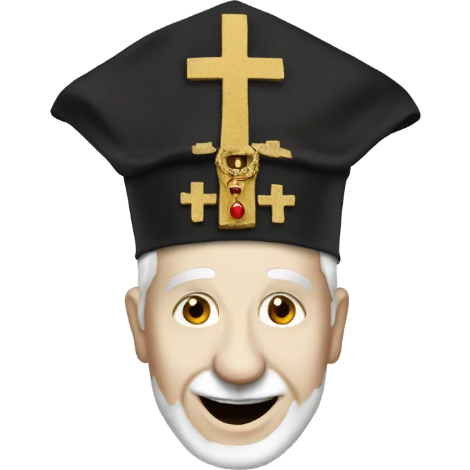 Pope hat emoji