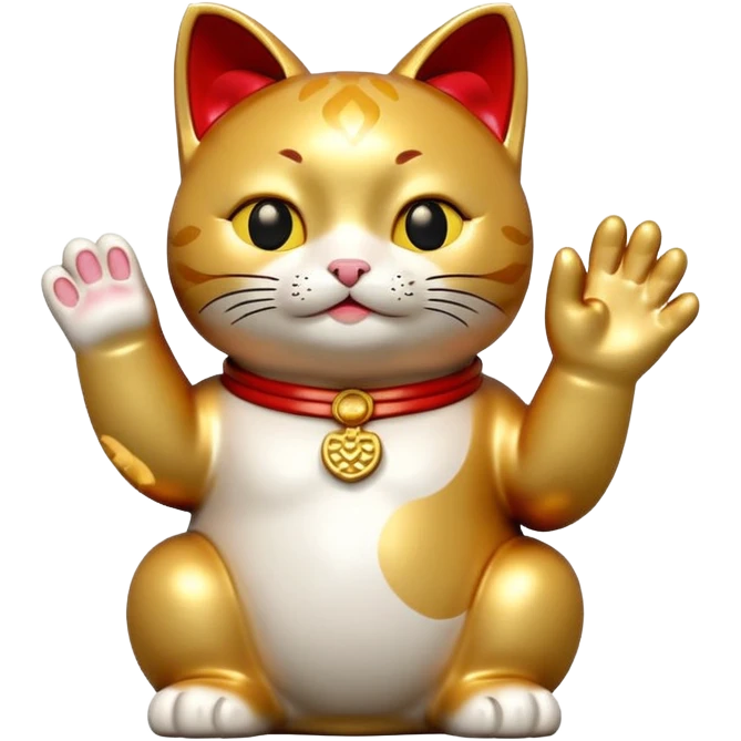 Maneki cat emoji