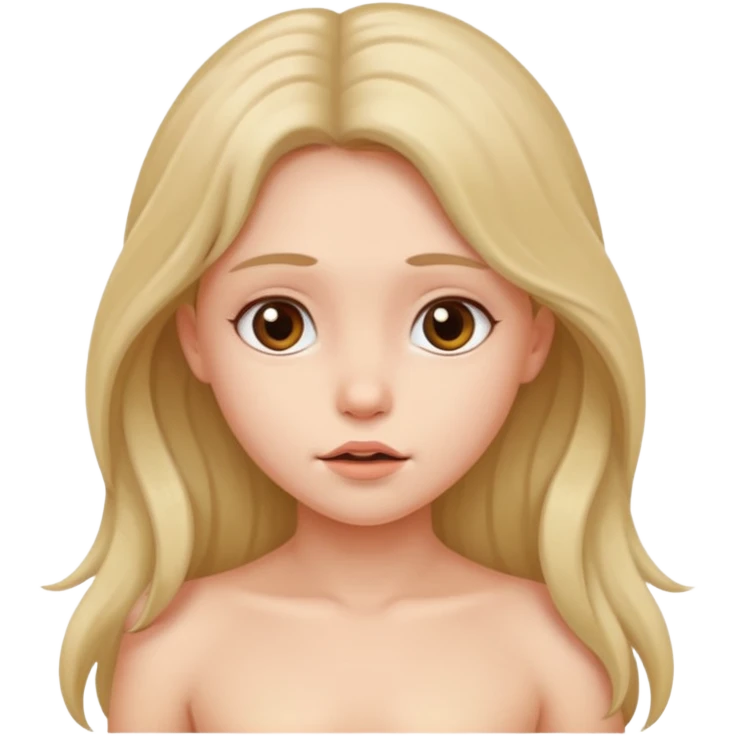 Nude girl emoji