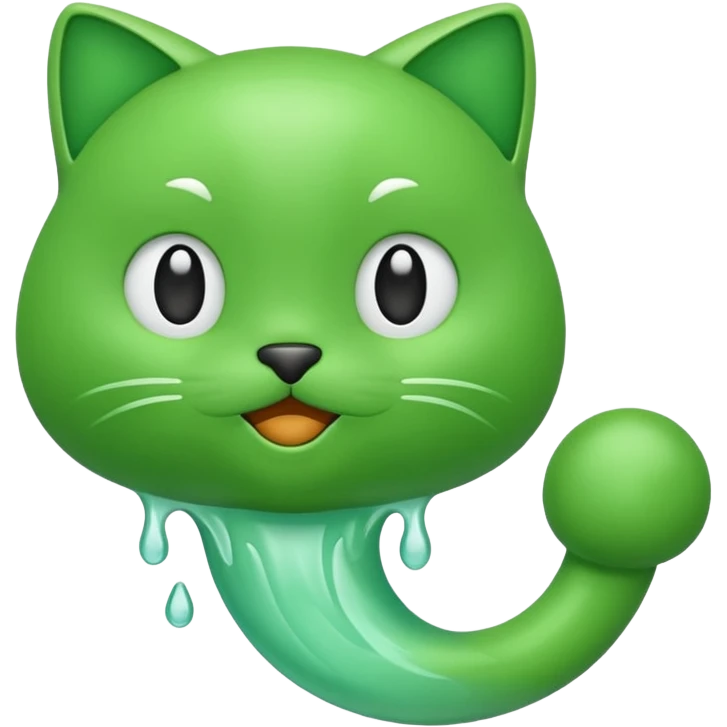 Chat vert emoji