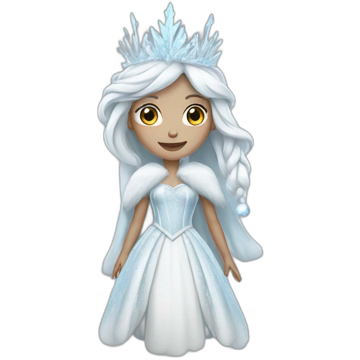 Snow queen emoji