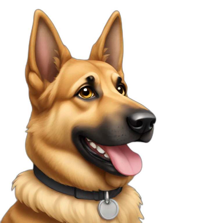 Berger allemand emoji