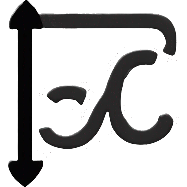 black expand symbol emoji