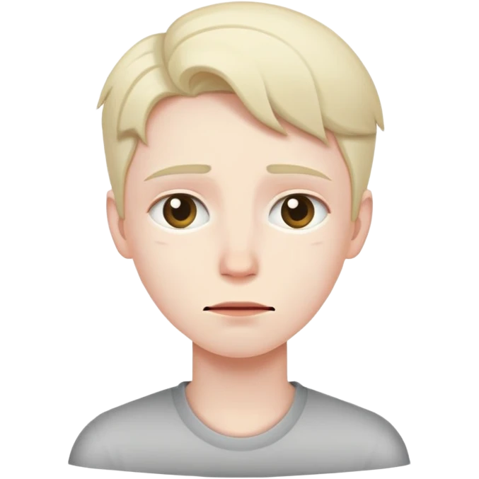 Sad happy nervous emoji