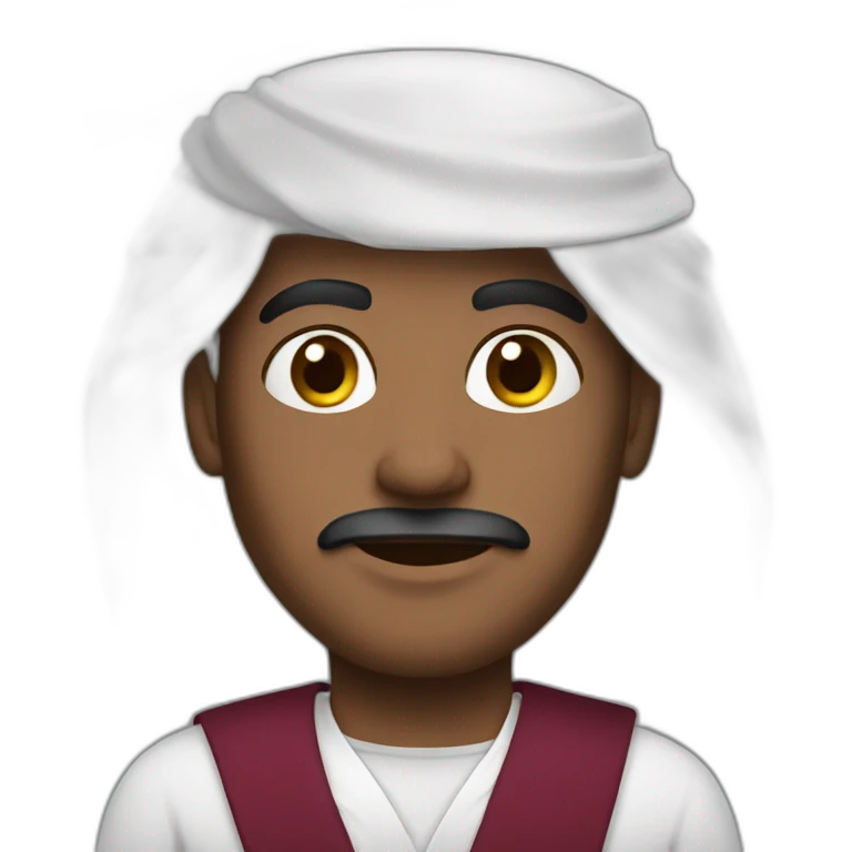 Qatar guy emoji
