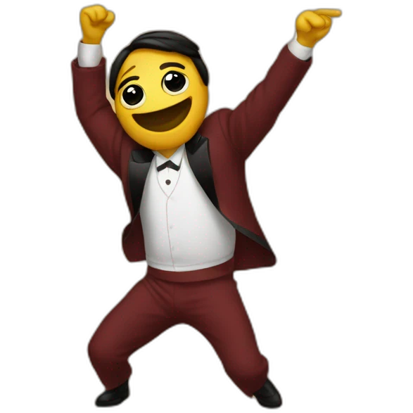 Porro bailando emoji