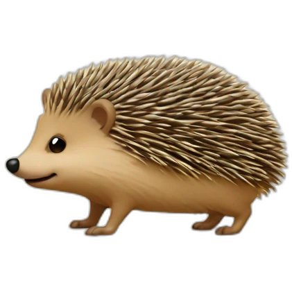 hedgehog and voting ballot emoji