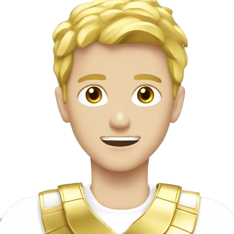white anime men with gold win cup emoji