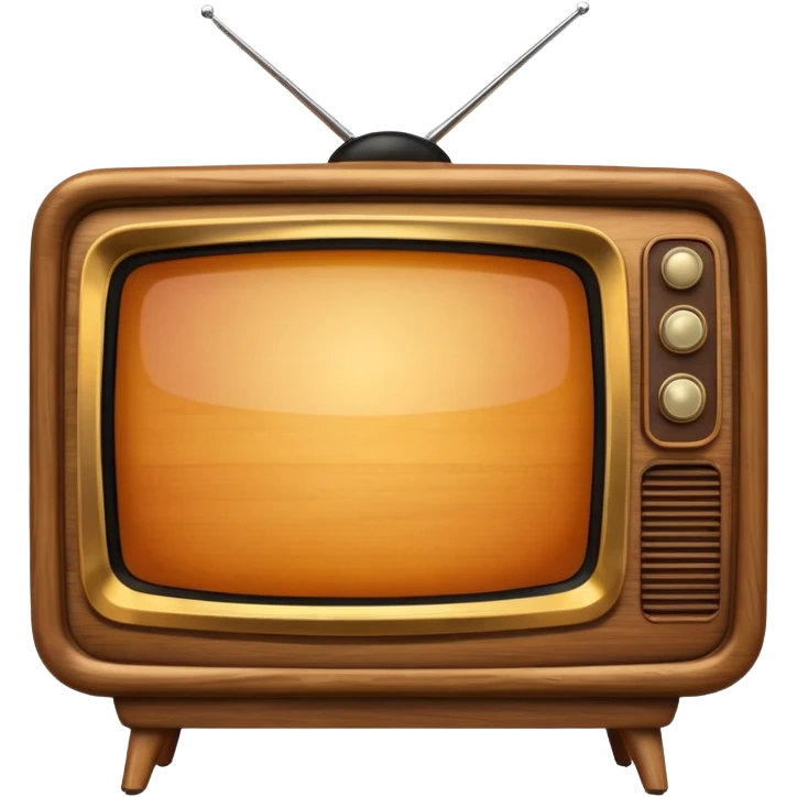 retro TV emoji