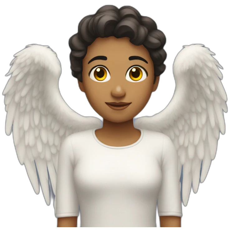 ala de angel sola emoji