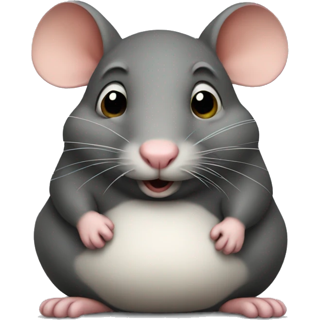 Fat rat emoji