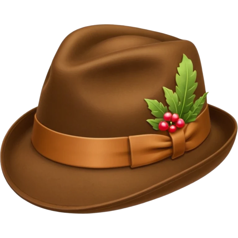 a hat  emoji
