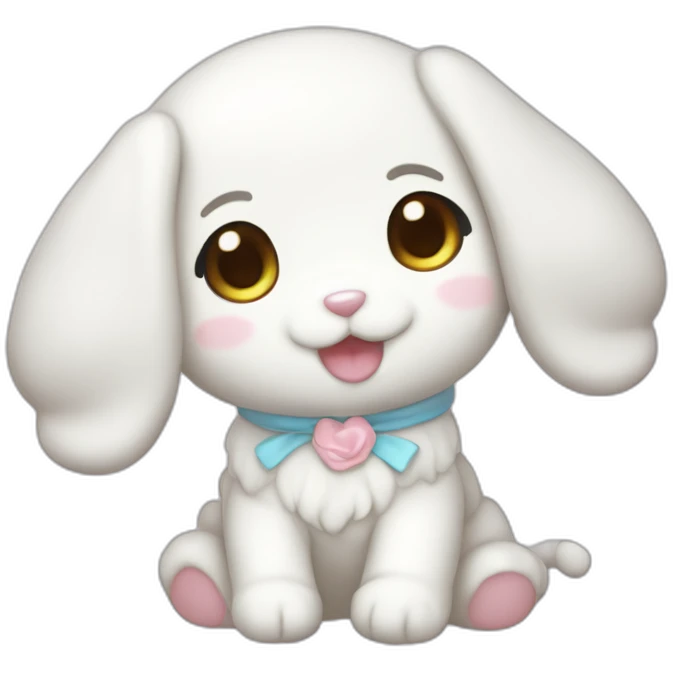chibi cinnamoroll  emoji