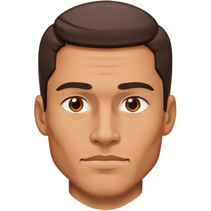 Man with jawline emoji