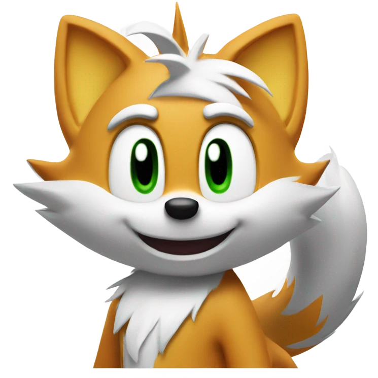 Tails from sonic emoji