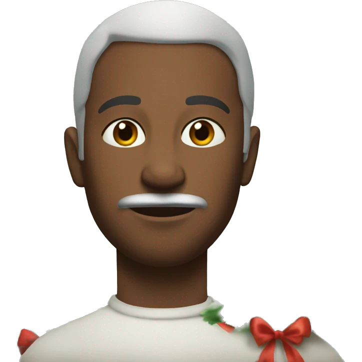 Calm Christmas morning emoji