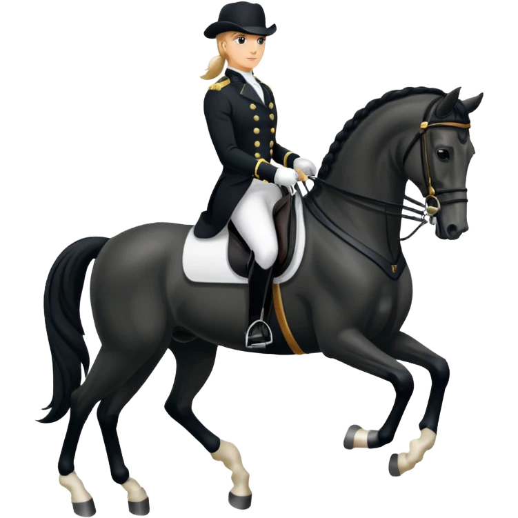 Dressage horse  emoji