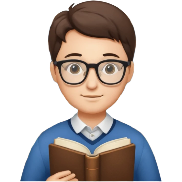 I’ll go to the library emoji