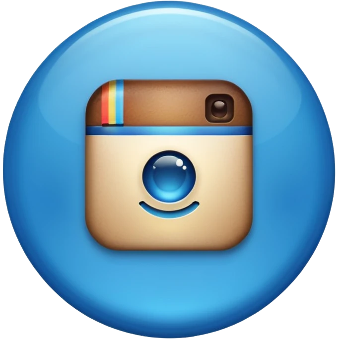 Make a Instragram blue tick emoji emoji