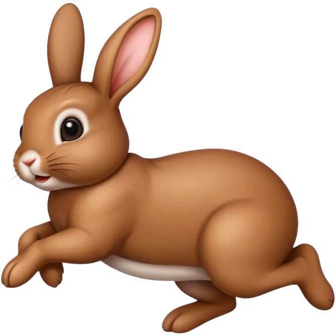 Bunny hopping emoji