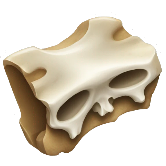 bone fragment emoji