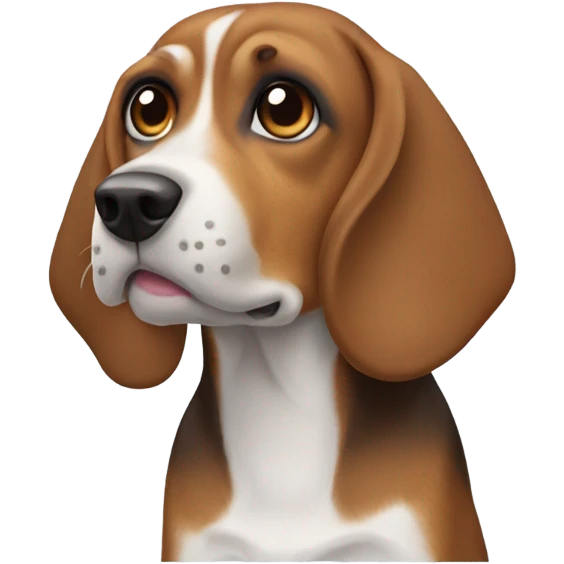 Beagle coonhound mix emoji