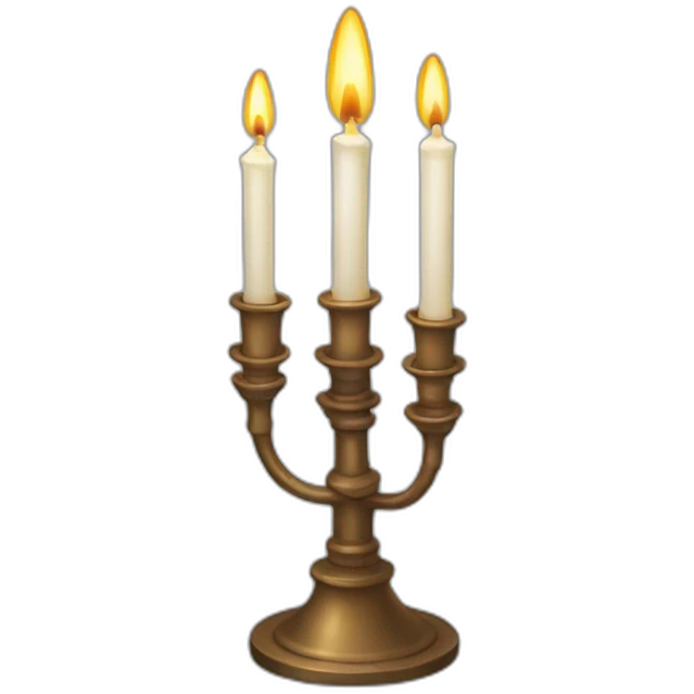Candlestick emoji