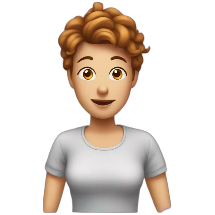 Coeur avec écrit Mom emoji