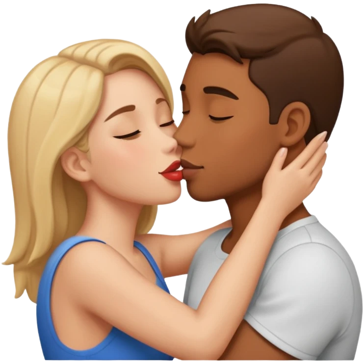 Freanch kiss emoji