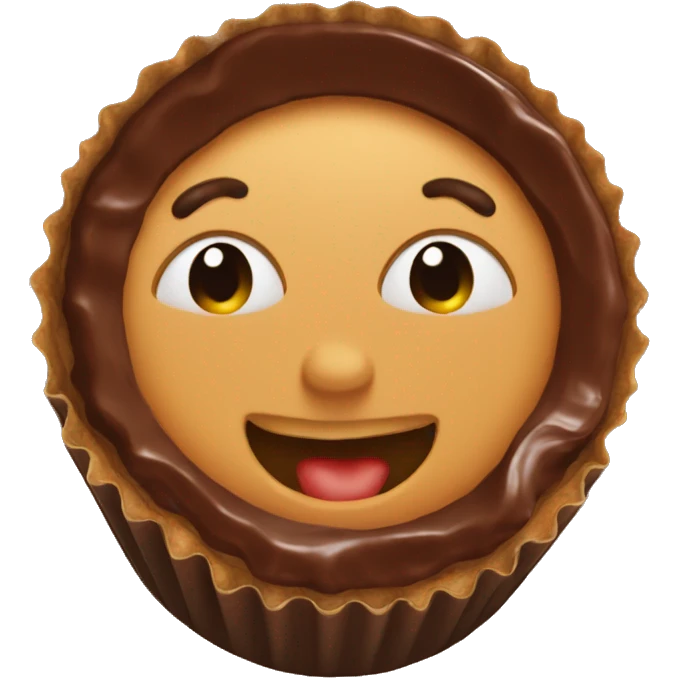 Peanut butter cup emoji