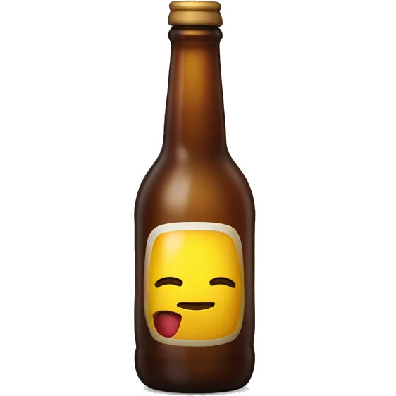 Bottle of non alcool JNPR emoji