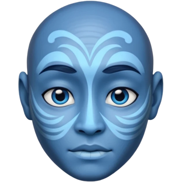 painted avtar emoji