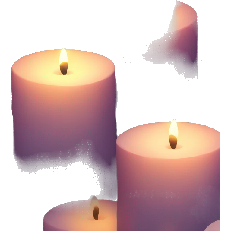 cozy candle emoji