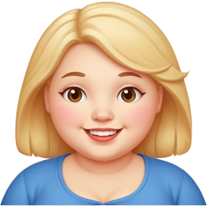chubby girl emoji
