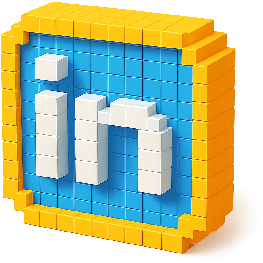 linkedin logo emoji