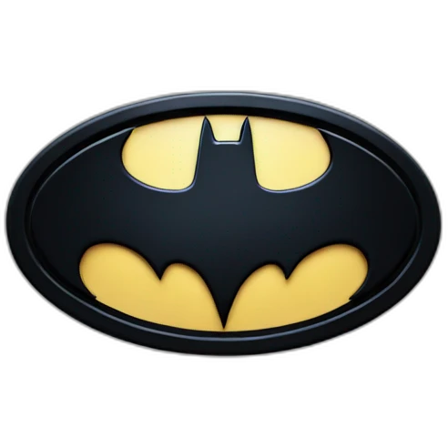 Batman logo emoji