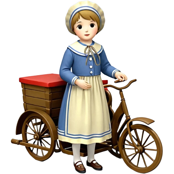 Неваляшка в ретро-стиле. СССР 1920-е годы emoji