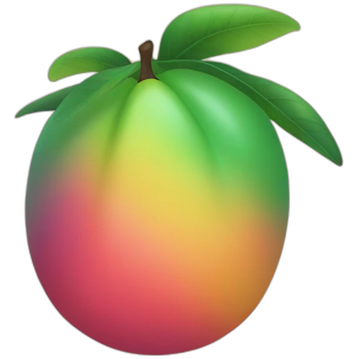 gradient mango emoji