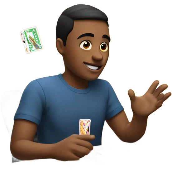 Playing uno card emoji