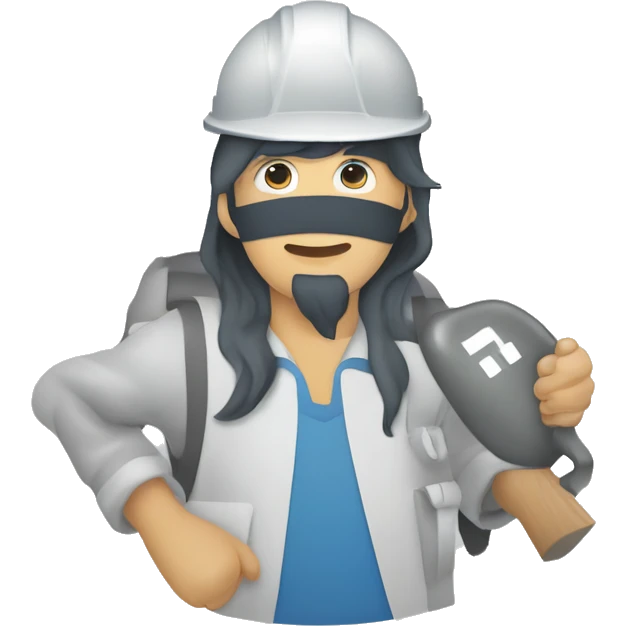La señal de prevención de accidentes por piso húmedo emoji