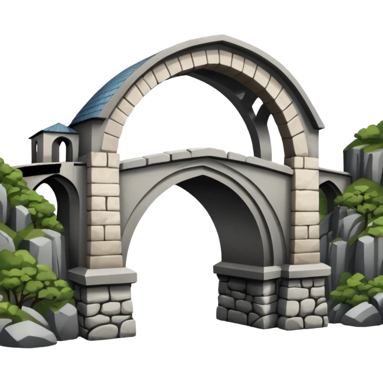 Mostar bridge iOS emoji emoji