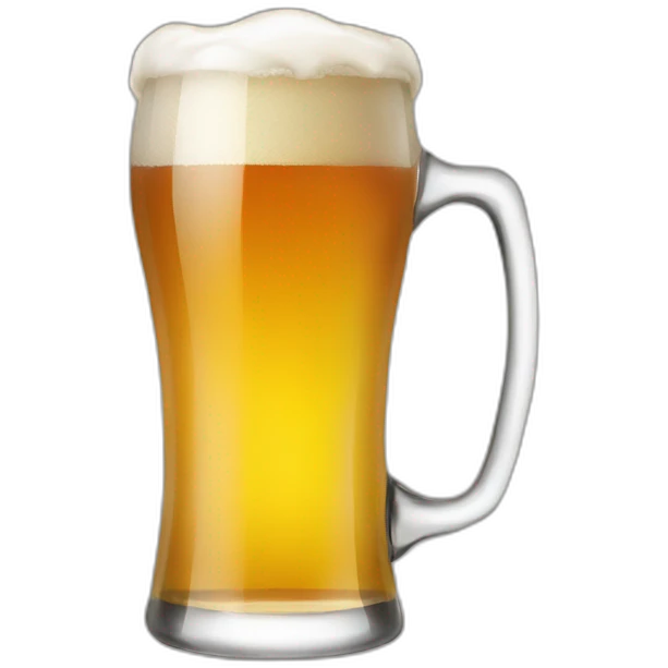 drinking beer with watching football emoji