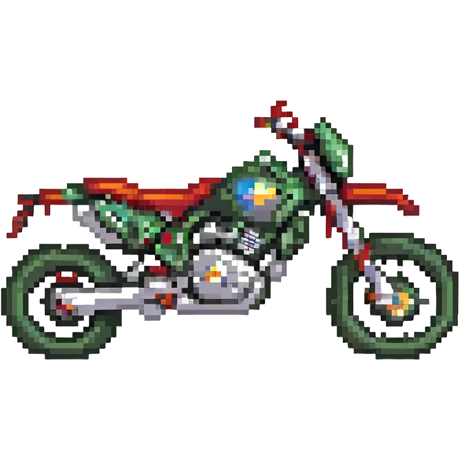 yellow and black super motard motorcycle emoji